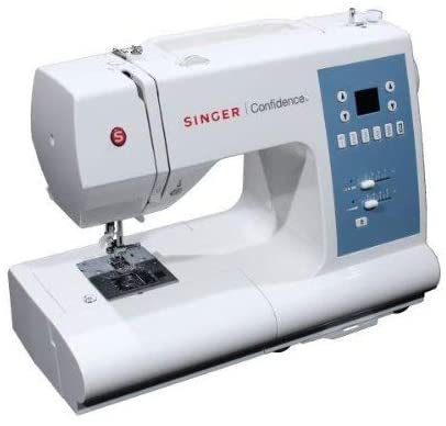 Macchina per cucire elettronica Singer Confidence 7465 con 5 anni di garanzia e piedino tagliacuci