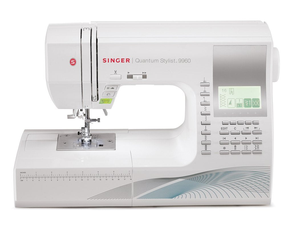 Singer Quantum 9960 con 5 anni di garanzia e paino allungabase