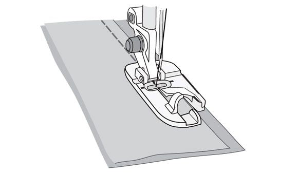 Piedino Husqvarna ribattitore