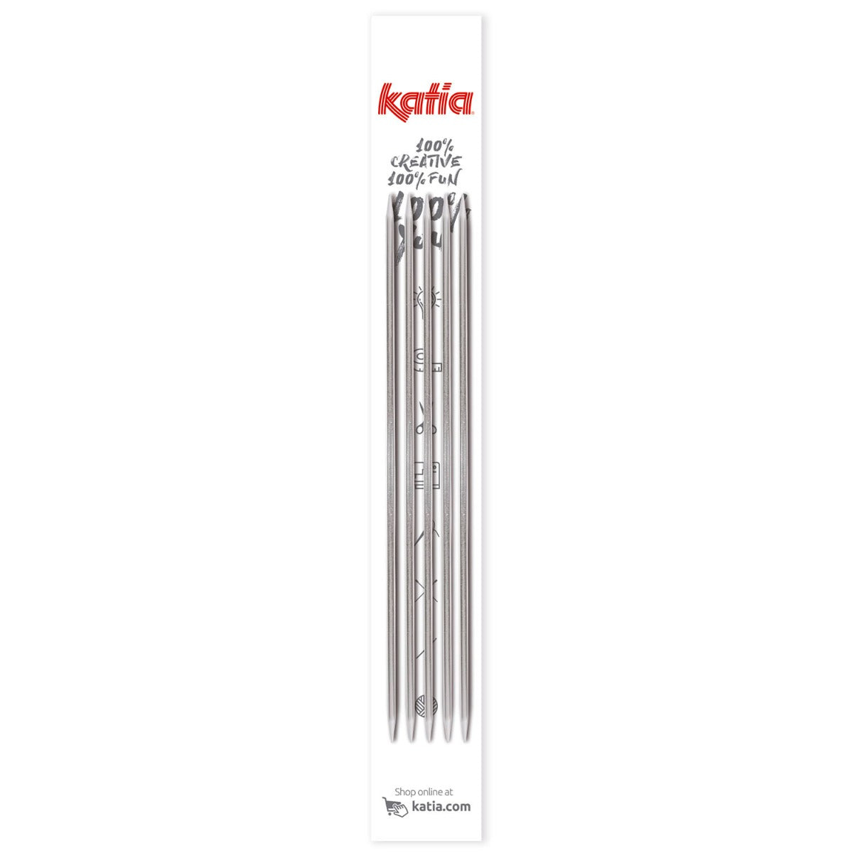 Ferri Doppia Punta di alluminio 20cm-4