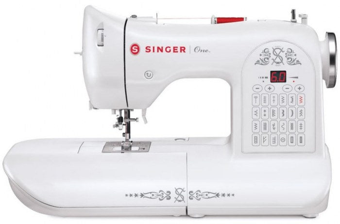 Macchina per cucire elettronica Singer One con piedino tagliacuci e 5 anni di garanzia