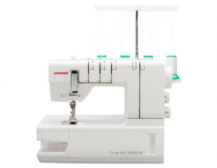 Janome Cover Pro 2000 CPX con 5 anni di garanzia