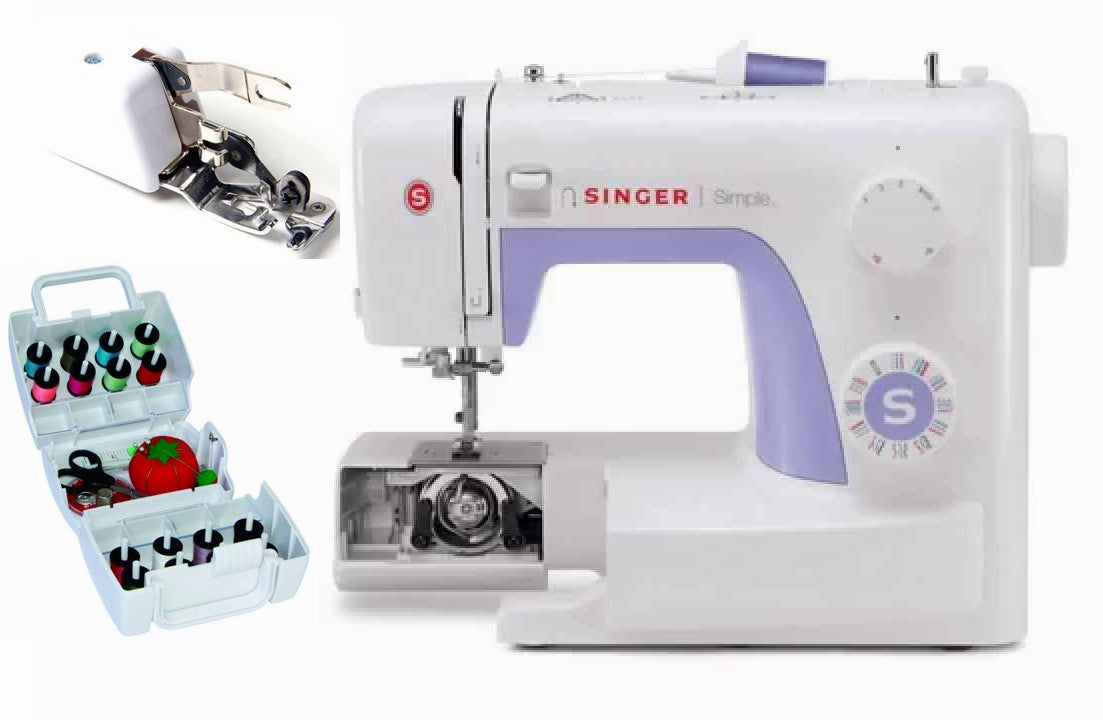 Singer Simple 3232 con piedino tagliacuci e 5 anni di garanzia
