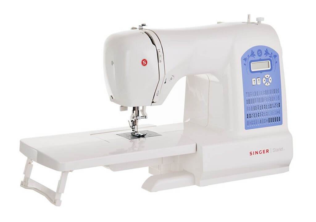 Macchina per cucire elettronica Singer Starlet 6680 con piedino tagliacuci omaggio