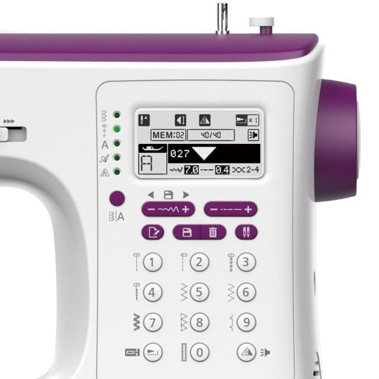 Macchina per cucire elettronica Necchi NC 204D con piedino tagliacuci 5 anni di garanzia e piano lavoro allungabile, gioiello morellato in omaggio
