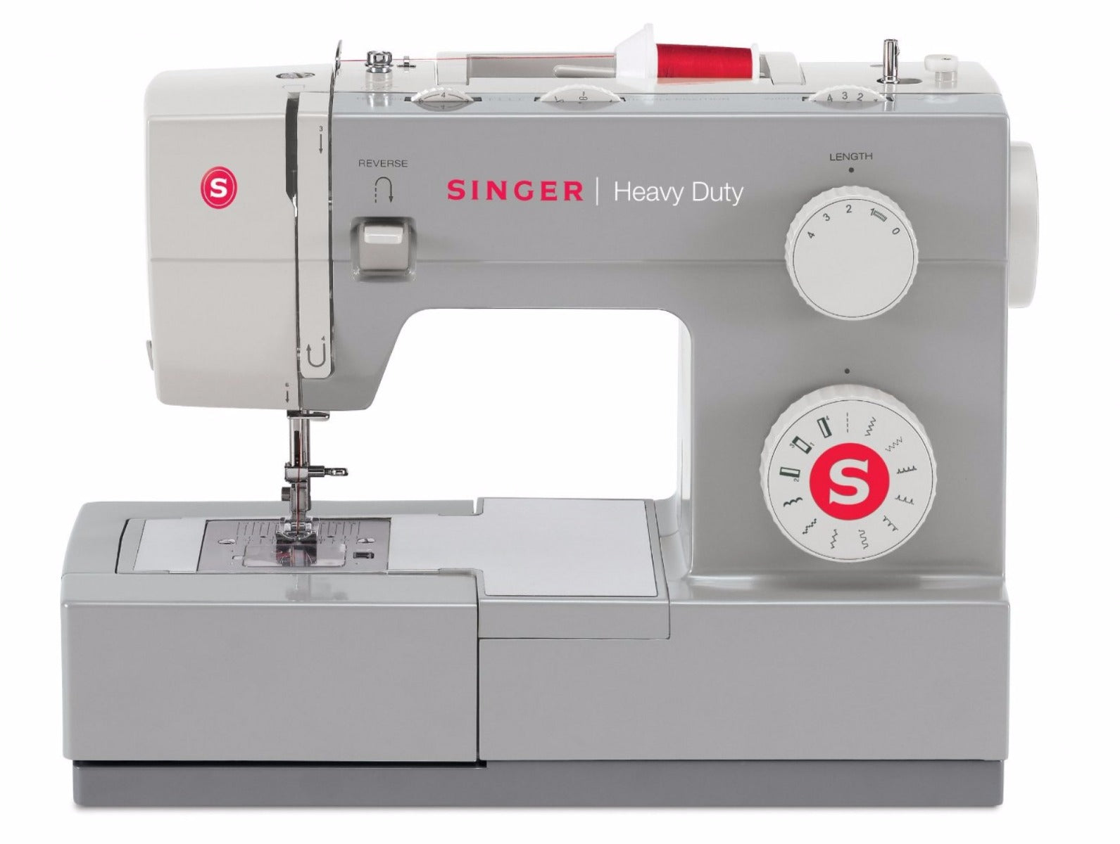 Singer Heavy Duty 4411 con piedino tagliacuci e 5 anni di garanzia
