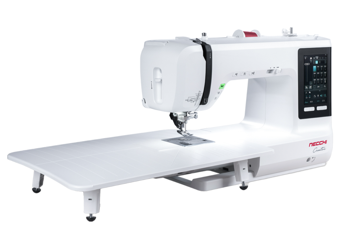 Macchina per cucire e ricamare Necchi Creator C2000 con Tablet Lenovo e software Creative