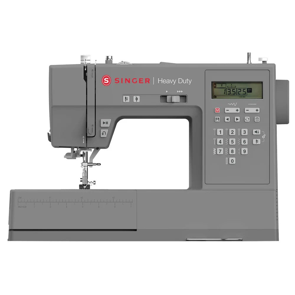 Macchina per cucire elettronica Singer H D6705C con 5 anni di garanzia e piedino tagliacuci omaggio