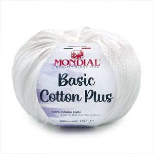 Basic Cotton Plus by Mondial-cott plus-100