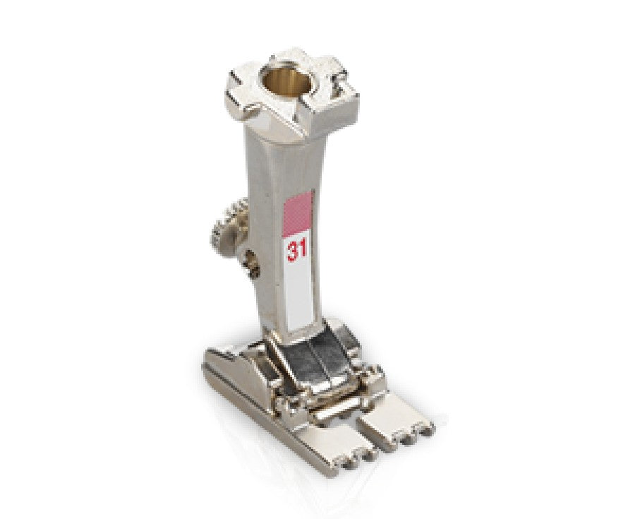 Piedino Bernina per nervature con 5 scanalature 31