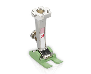 Piedino Bernina aperto per ricamo con soletta antiaderente 56