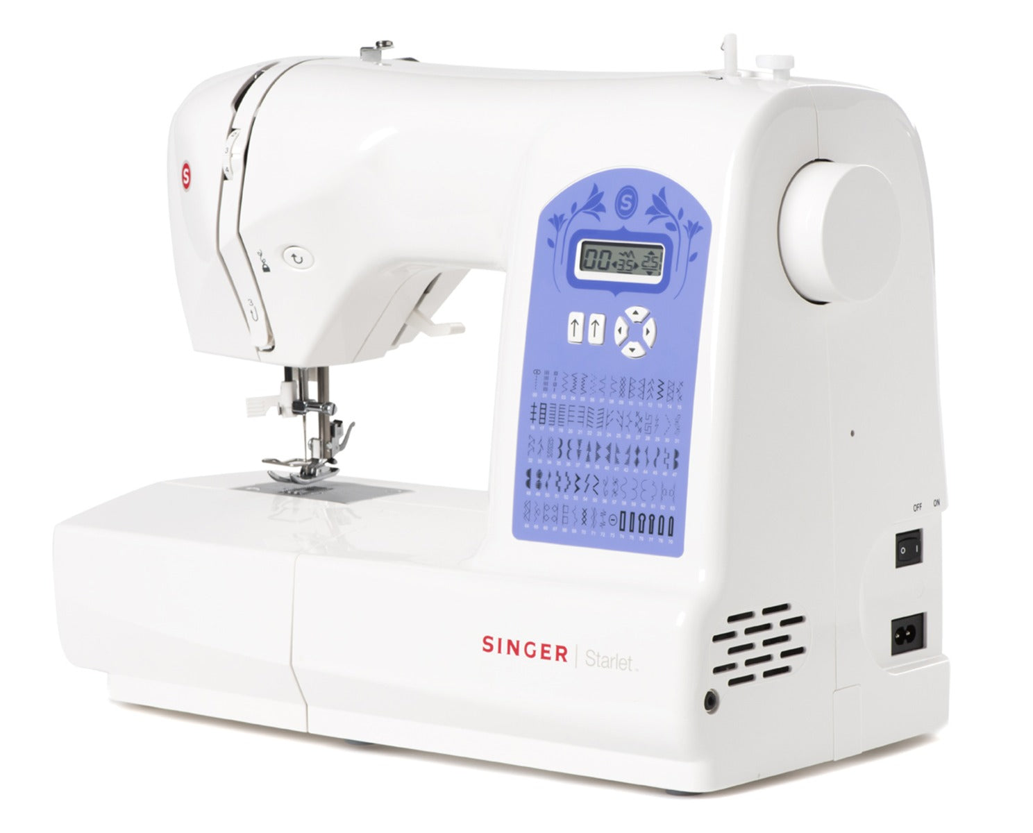 Macchina per cucire elettronica Singer Starlet 6680 con piedino tagliacuci omaggio - Cucireonline