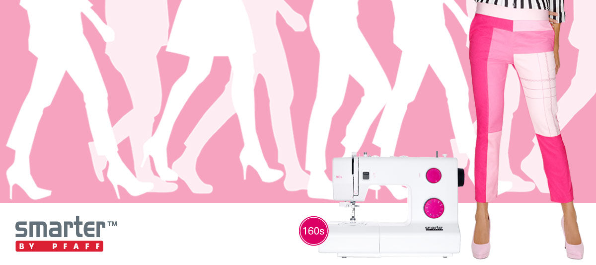 Macchina per cucire Pfaff Smarter 160s con piedino tagliacuci omaggio - Cucireonline