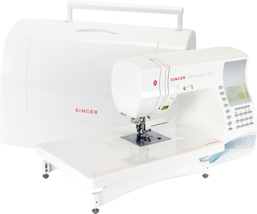 Singer Quantum 9960 con 5 anni di garanzia e paino allungabase