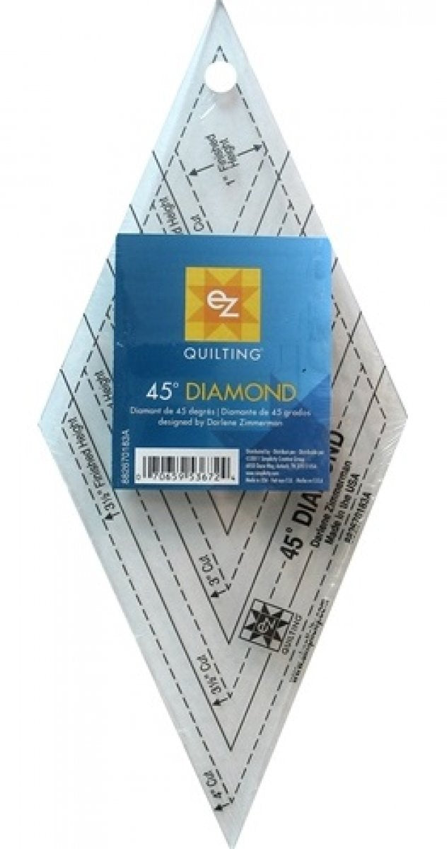 45° Diamond Acrylic Template - Cucireonline