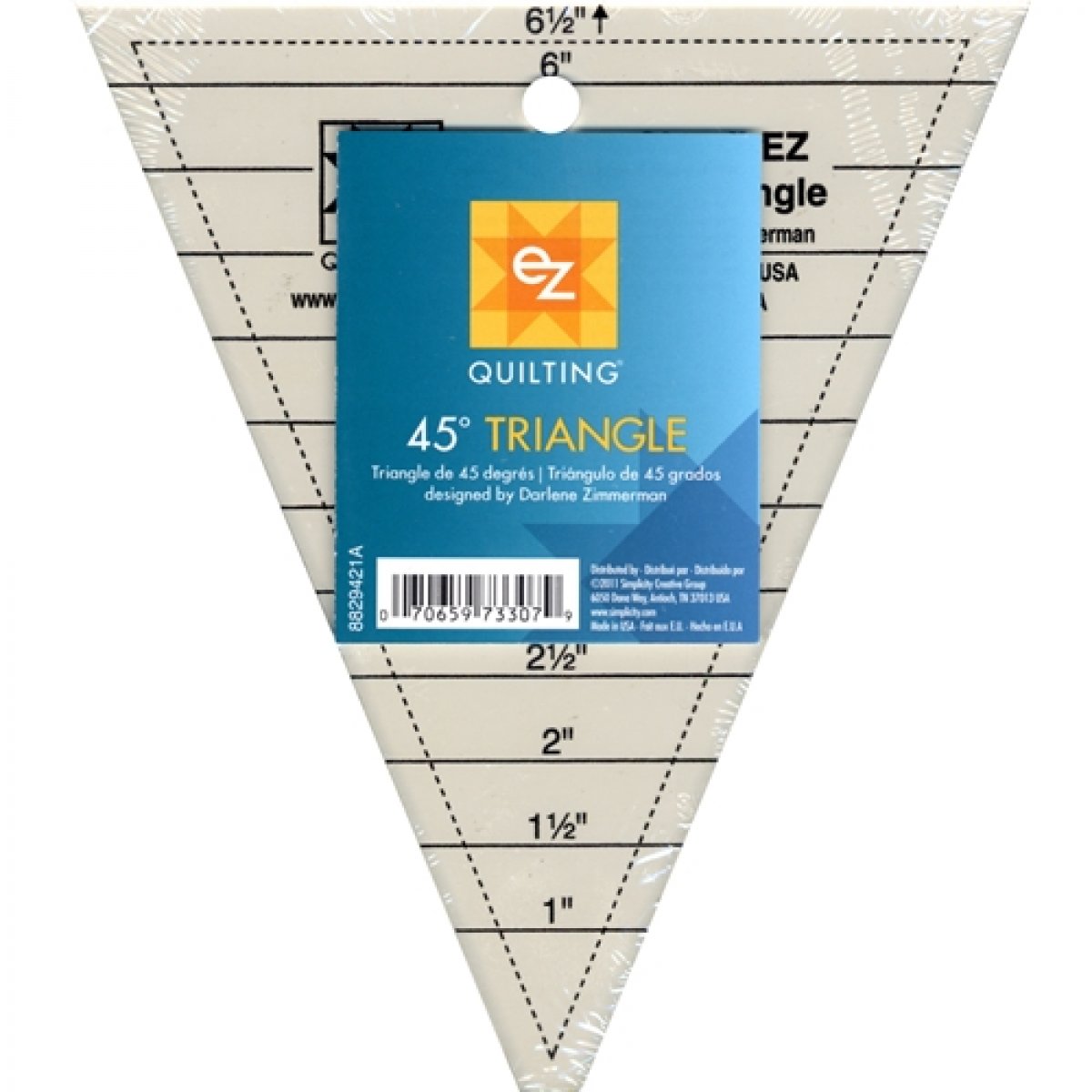 45° TriangleTM Acrylic Template