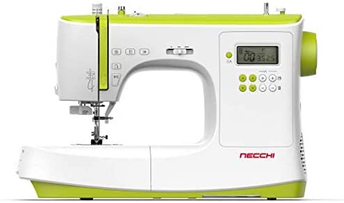 Macchina per cucire elettronica Necchi NC102D con 5 anni di garanzia e piedino tagliacuci