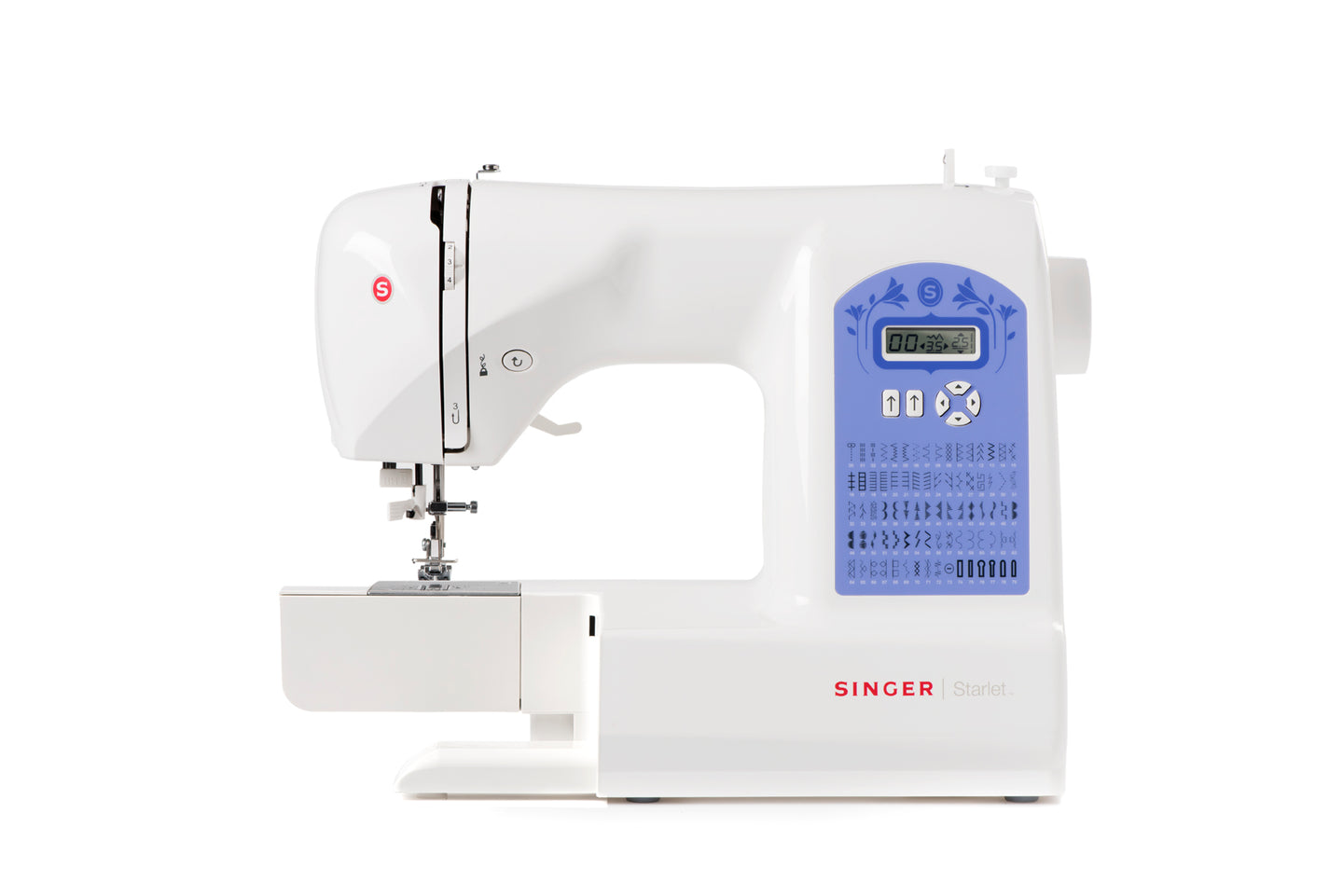 Macchina per cucire elettronica Singer Starlet 6680 con piedino tagliacuci omaggio - Cucireonline
