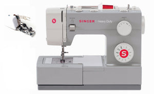 Singer Heavy Duty 4411 con piedino tagliacuci e 5 anni di garanzia
