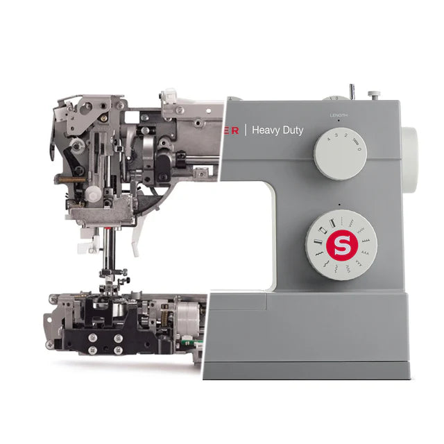 Singer Heavy Duty 6335 Sewing Machine with Extension Table and 5-Year Warranty