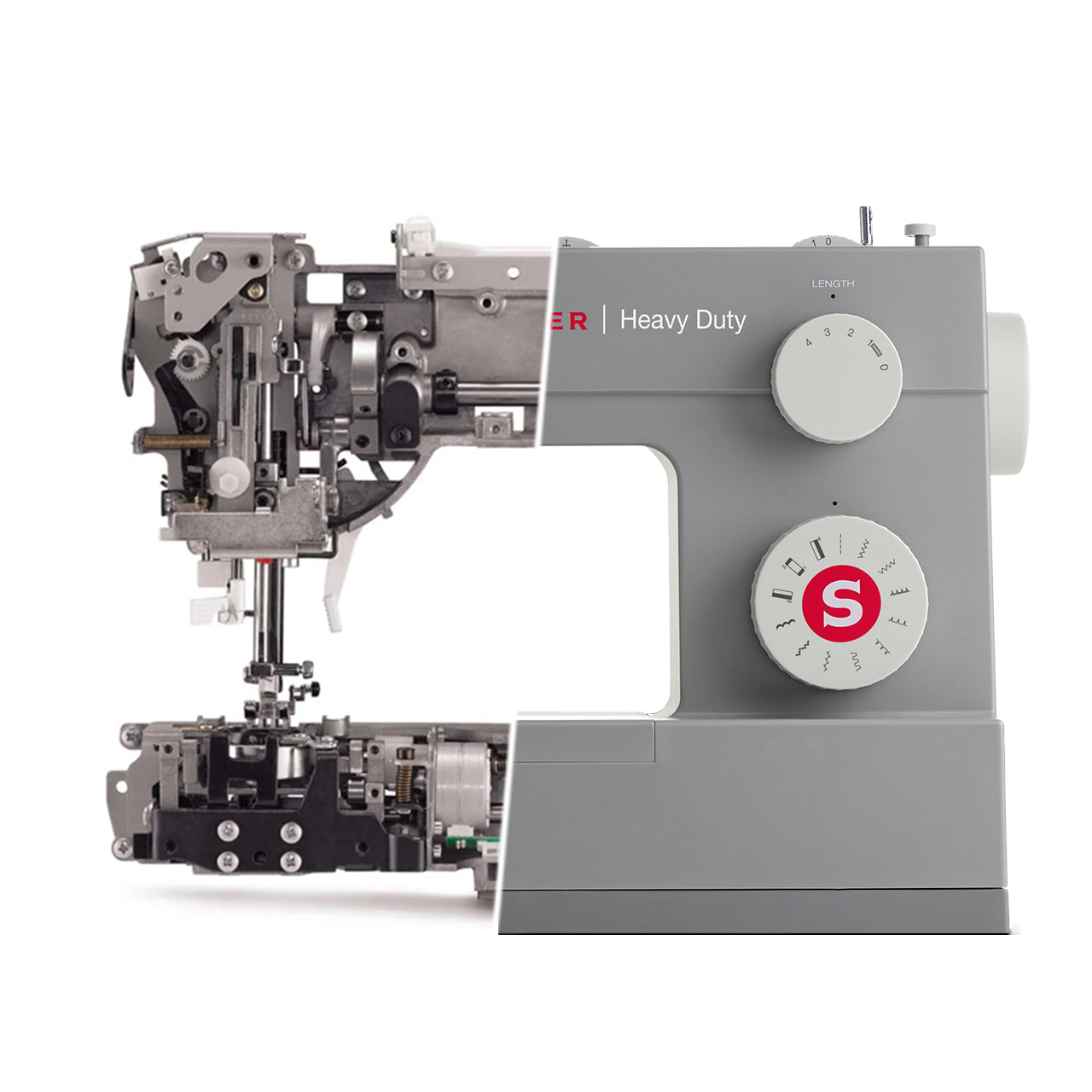 Singer 4432 macchina da cucire heavy duty con borsa e piedino tagliacuci - Cucireonline