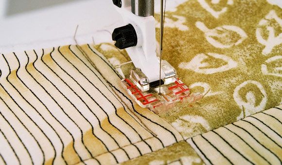 Piedino Husqvarna trasparente per quilt da 6mm