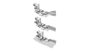 Piedino Husqvarna per sbieco da 6mm