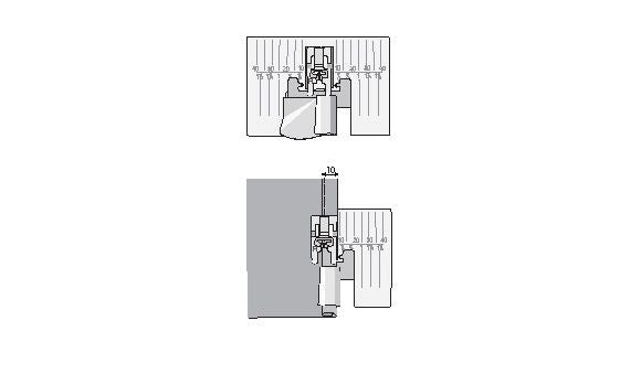 Piastrina Husqvarna per orli 10mm