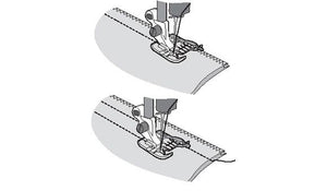 Piedino Husqvarna trasparente con guida