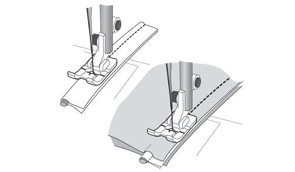Piedino Husqvarna trasparente per cordoncino