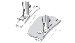 Mini piedino Husqvarna per cordonatura