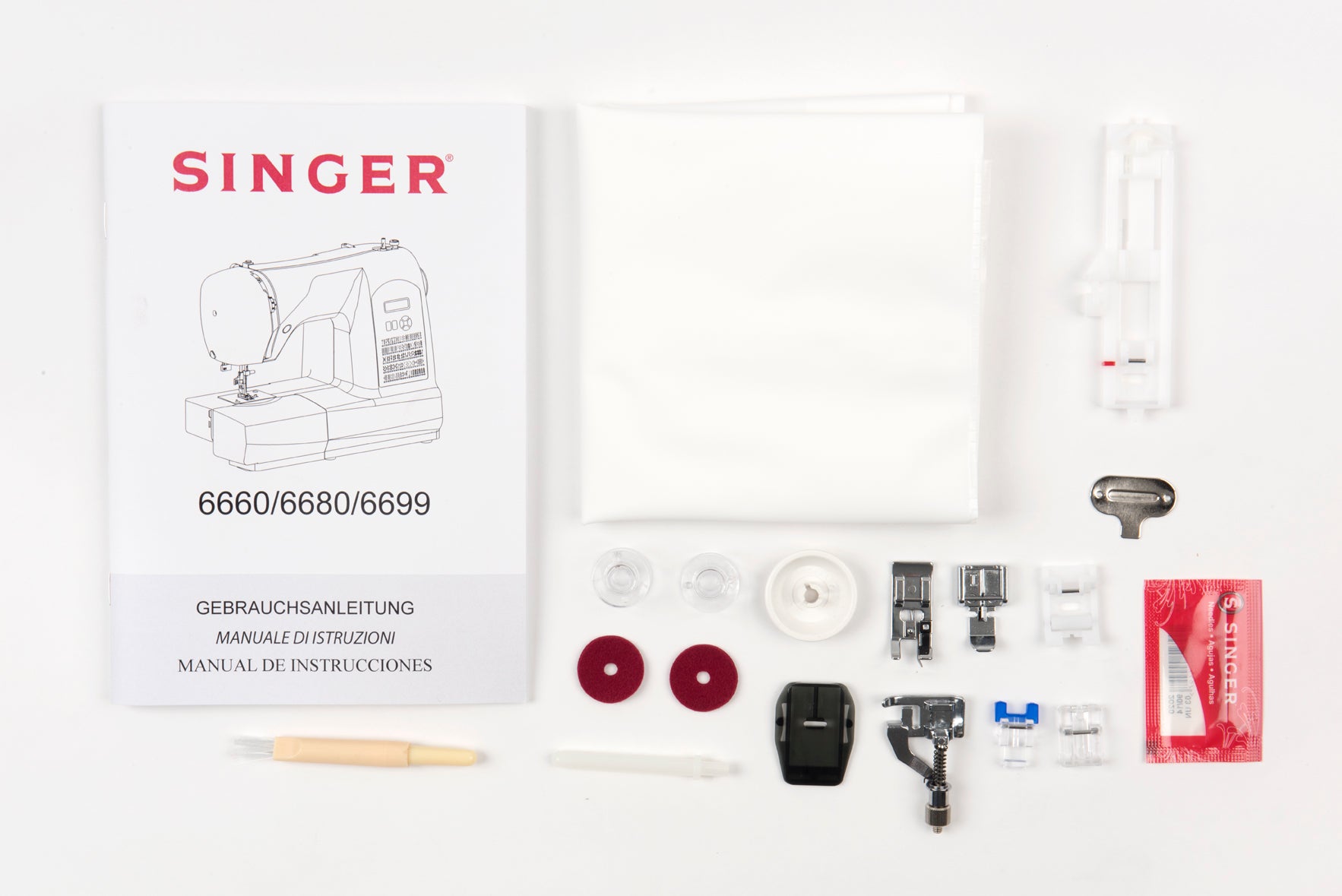 Macchina per cucire elettronica Singer Starlet 6680 con piedino tagliacuci omaggio - Cucireonline
