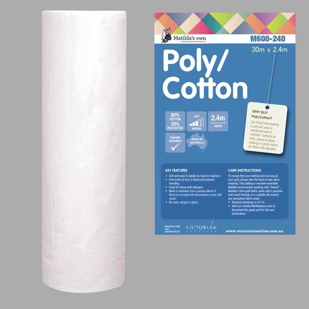 Imbottitura MATILDA'S OWN POLY COTTON (80% cotone,20% Poliestere)