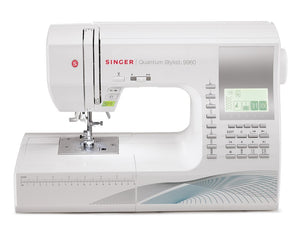 Singer Quantum 9960 con 5 anni di garanzia e paino allungabase