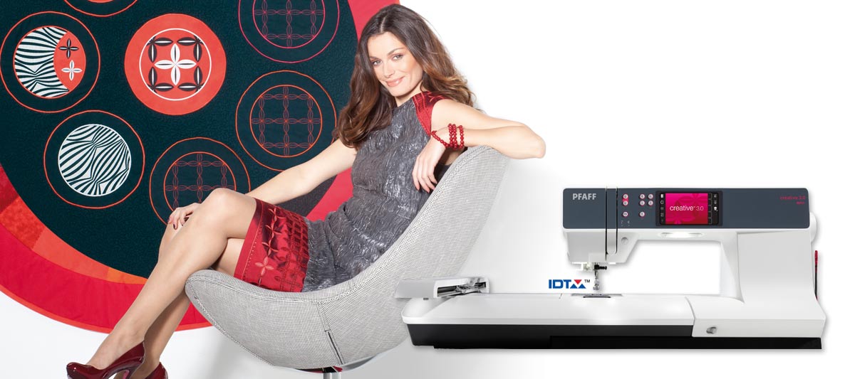 Macchina per cucire e ricamare Pfaff Creative 3.0 con 5 anni di garanzia e software gold omaggio - Cucireonline