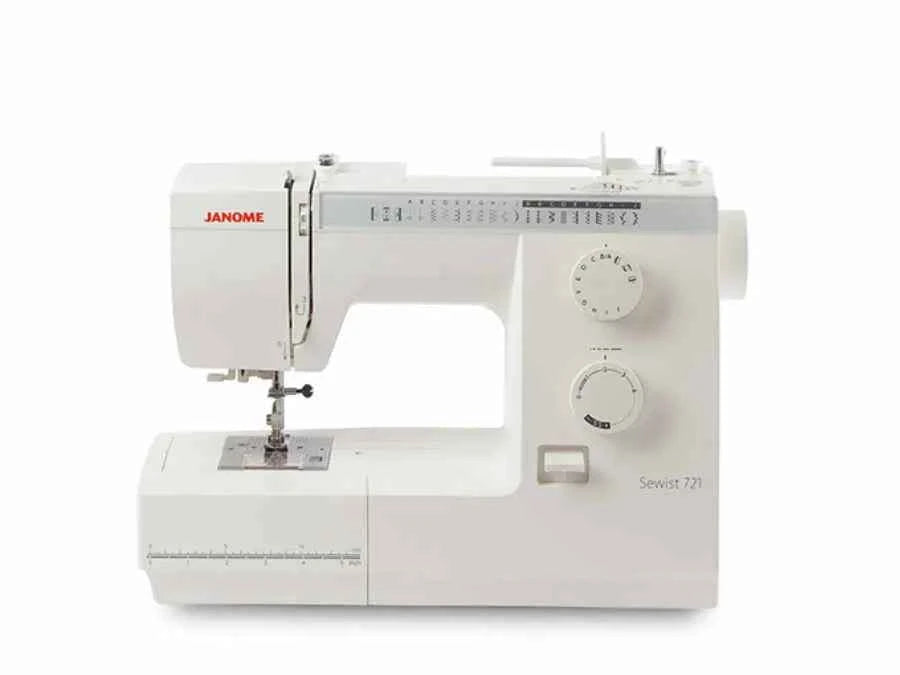 Janome 721S macchina per cucire con piedino tagliacuci