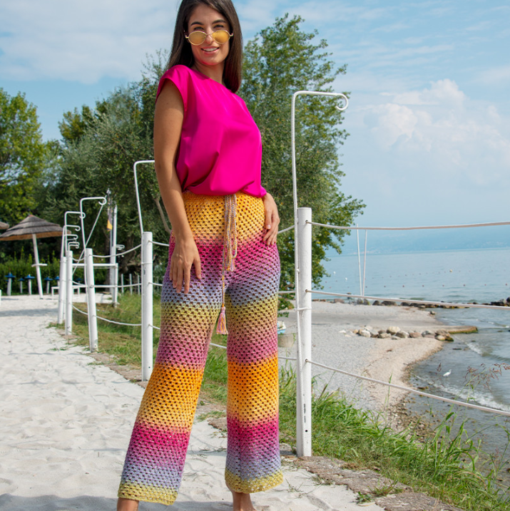 Pantalone granny-bora bora Mondial - Cucireonline