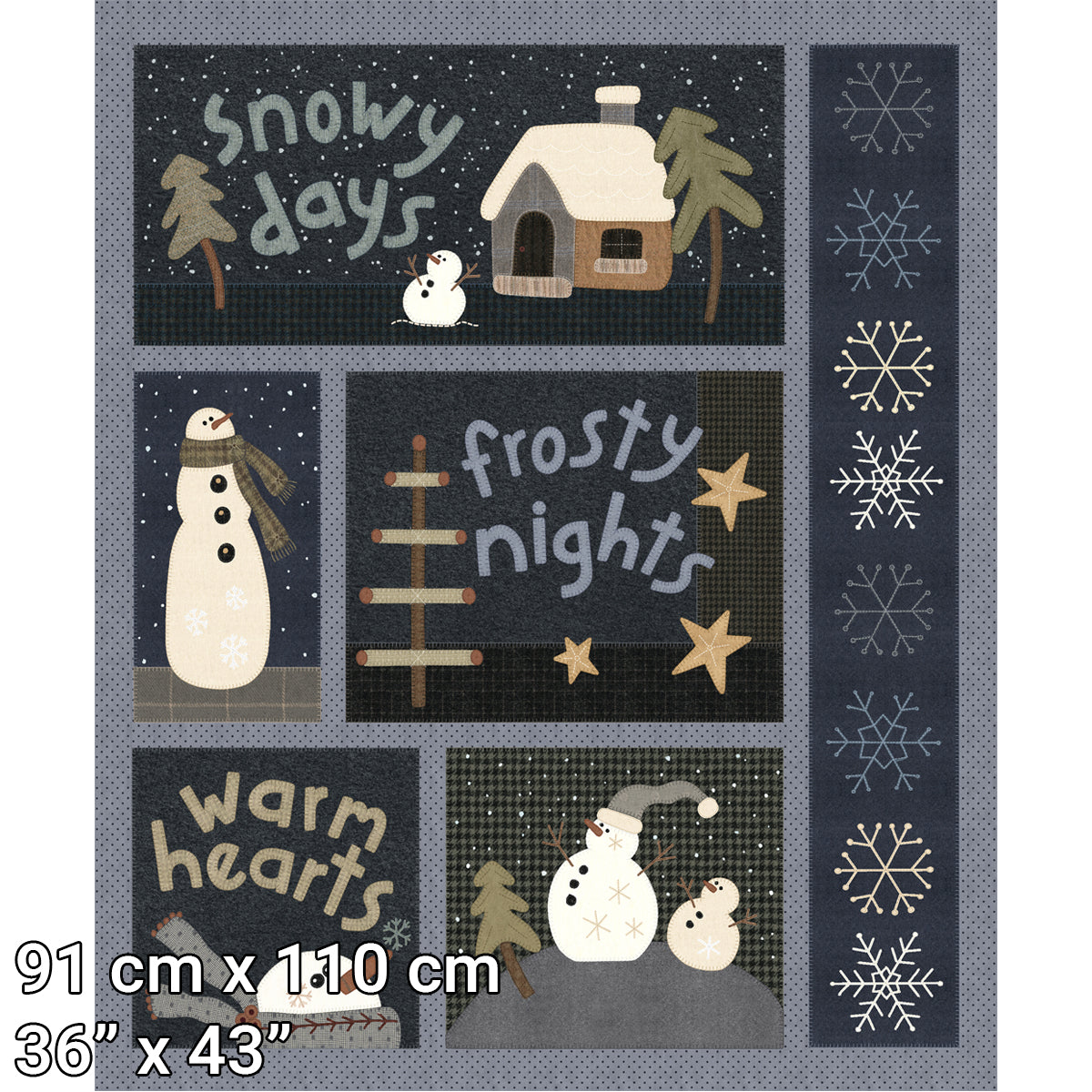 Pannello Snow days & Frosty Nights