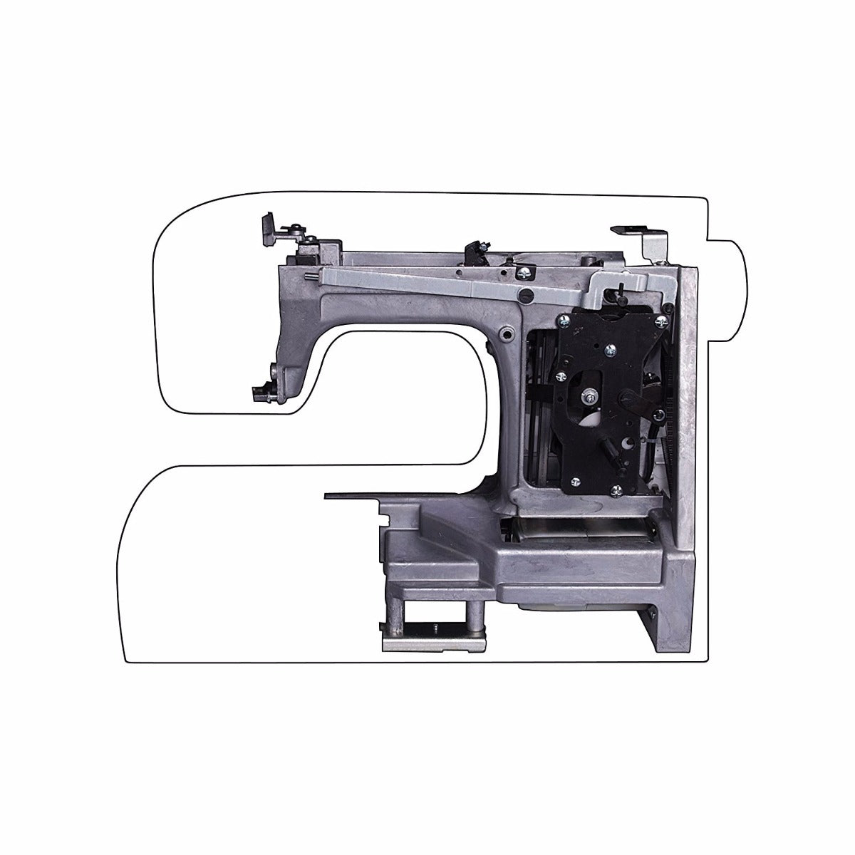 Singer Heavy Duty 4423 con  piedino tagliacuci e 5 anni di garanzia