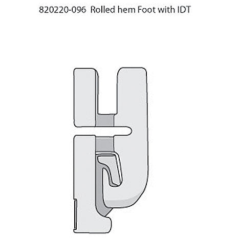 Piedino Pfaff orlatore 4mm - Cucireonline