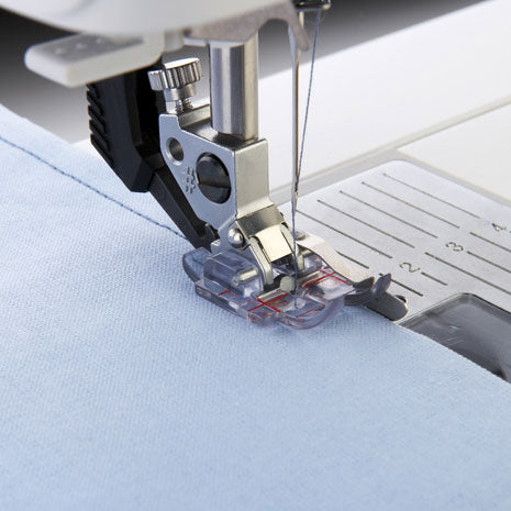 Piedino Pfaff trasparente con guida a destra a 6mm con idt - Cucireonline