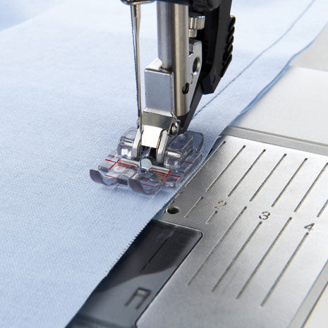 Piedino Pfaff trasparente per quilt da 6mm con IDT