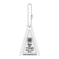 Squadretta Mini Triangolo 30° - Cucireonline