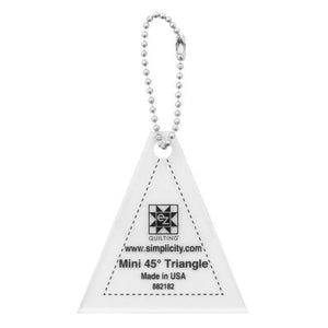 Squadretta Mini Triangolo 45°