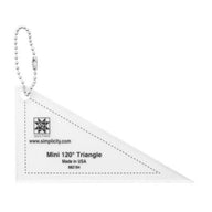 Squadretta Mini Triangolo 120° - Cucireonline