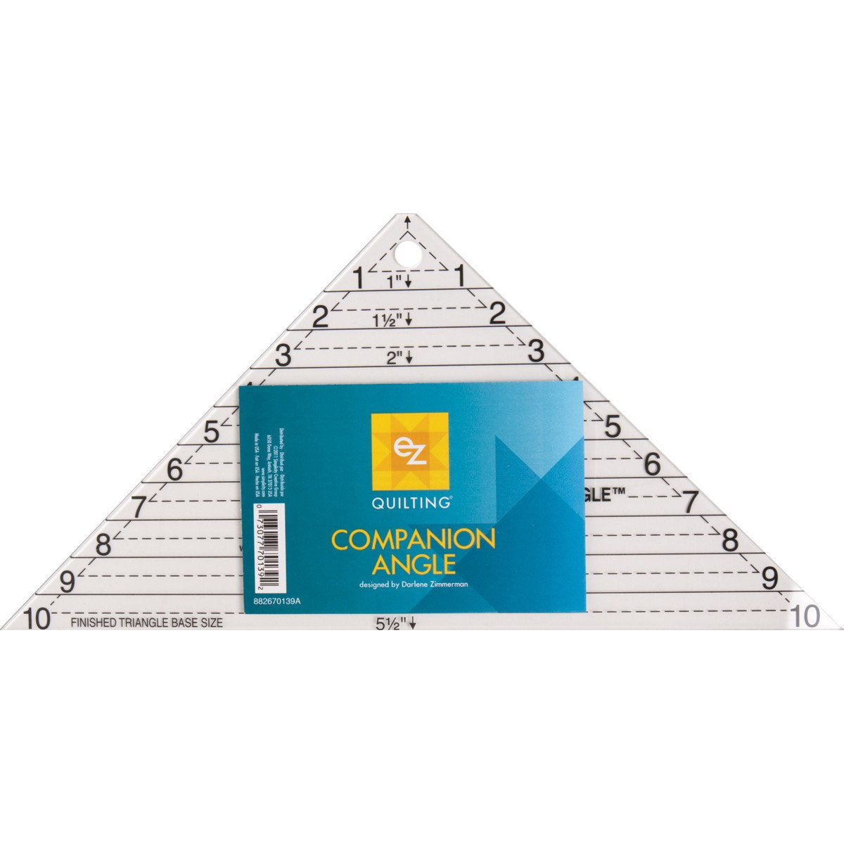 Companion angle triangle ruler