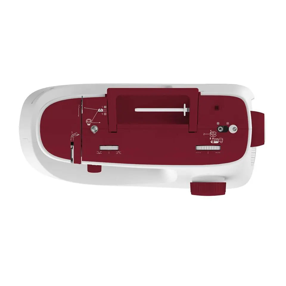 Necchi K417A Macchina per cucire meccanica con piedino tagliacuci