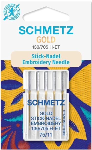 Aghi Schmetz per ricami e tessuti forti