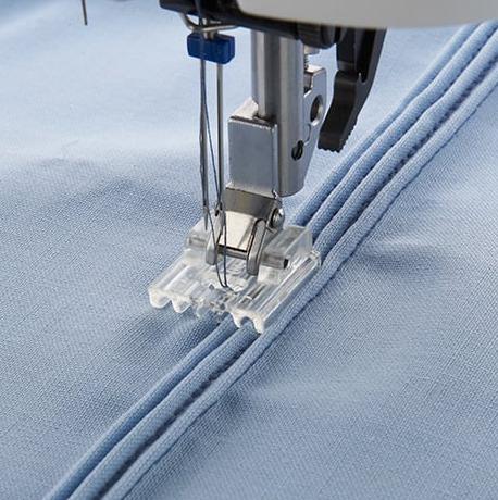 Piedino Pfaff per nervature a 5 scanalature
