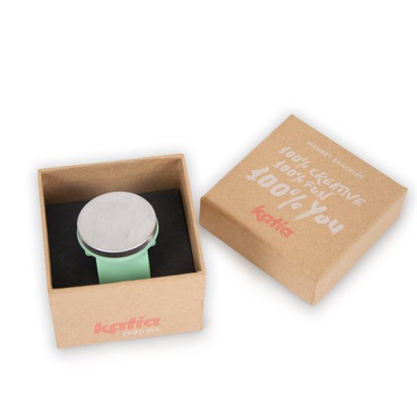 Bracciale con magnete rotondo per contagiri, spilli by Katia - Cucireonline